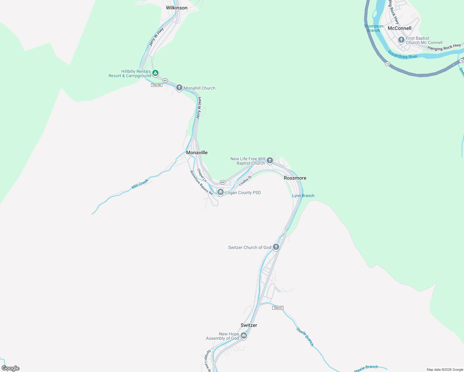 map of restaurants, bars, coffee shops, grocery stores, and more near 23-31 Cook Road in Logan