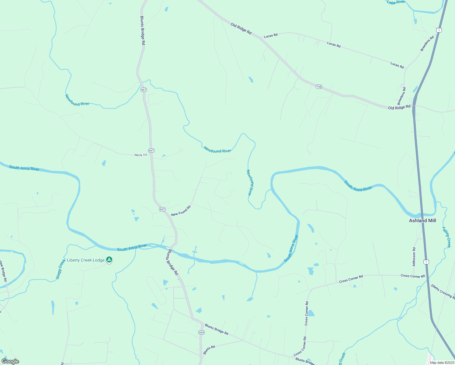 map of restaurants, bars, coffee shops, grocery stores, and more near 11435 Rhododendron Lane in Doswell