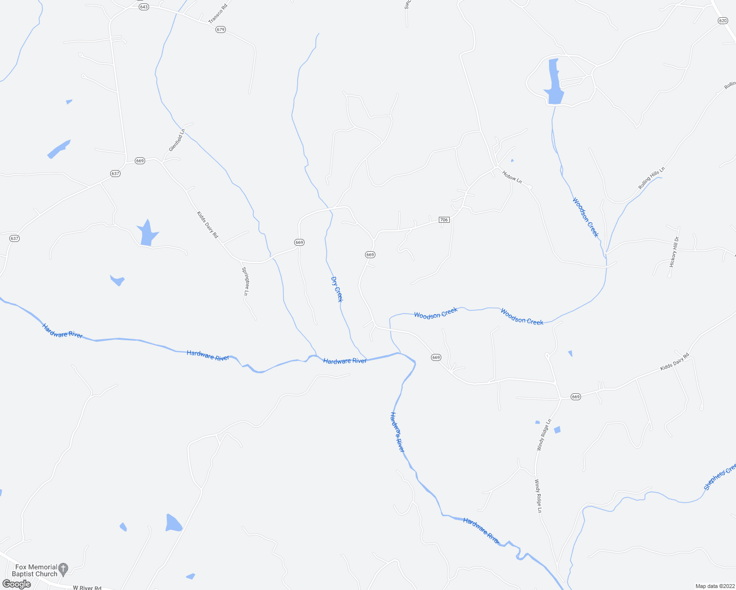 map of restaurants, bars, coffee shops, grocery stores, and more near 1931 Kidds Dairy Road in Scottsville