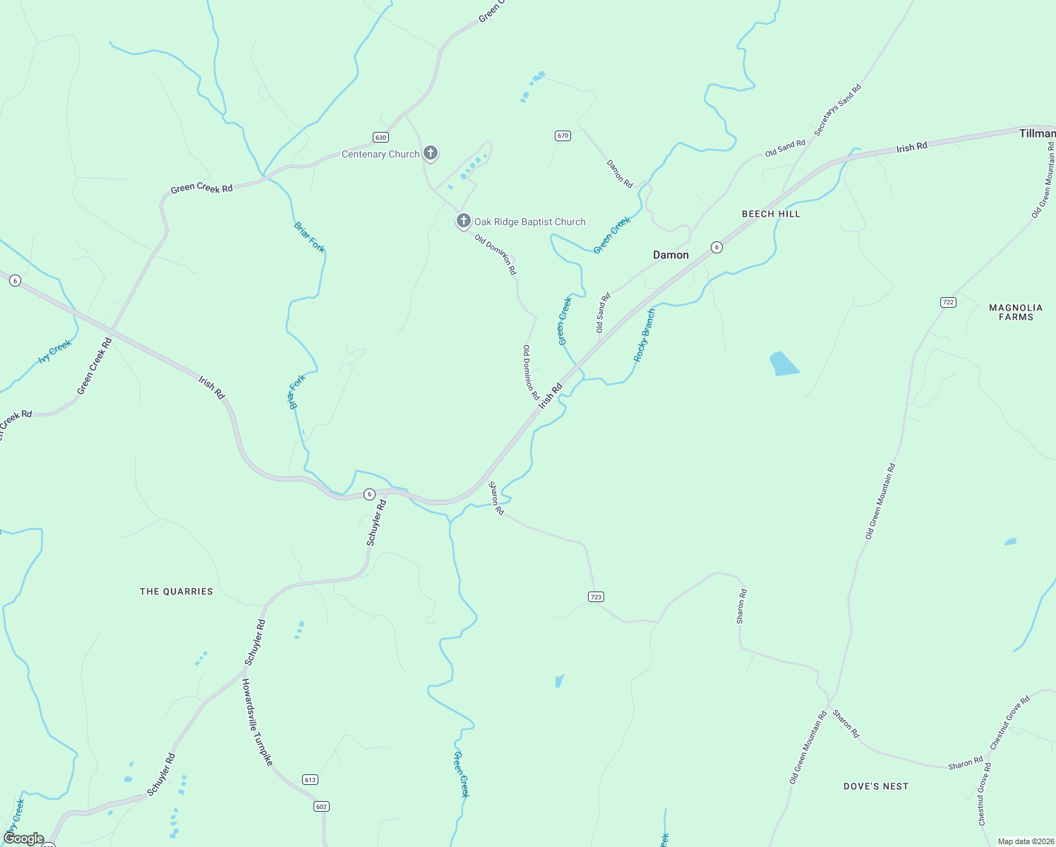 map of restaurants, bars, coffee shops, grocery stores, and more near 4687-4699 Irish Rd in Albemarle