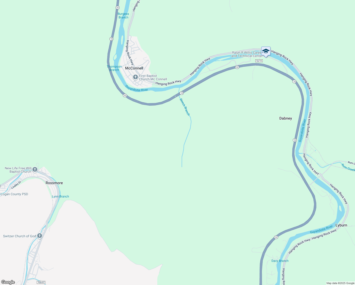 map of restaurants, bars, coffee shops, grocery stores, and more near in Logan