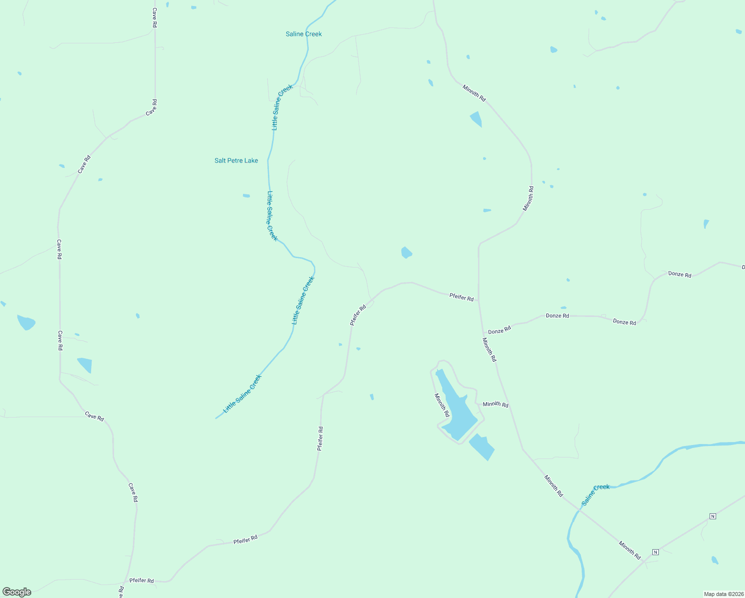 map of restaurants, bars, coffee shops, grocery stores, and more near 21201 Pfeifer Road in Saint Mary