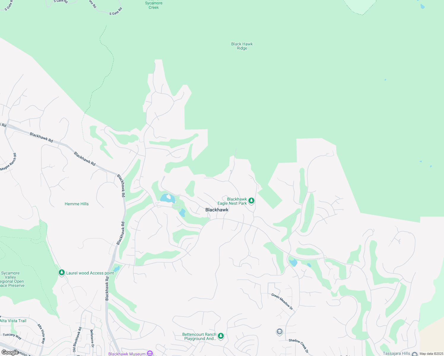 map of restaurants, bars, coffee shops, grocery stores, and more near 940 Eagle Ridge Drive in Danville
