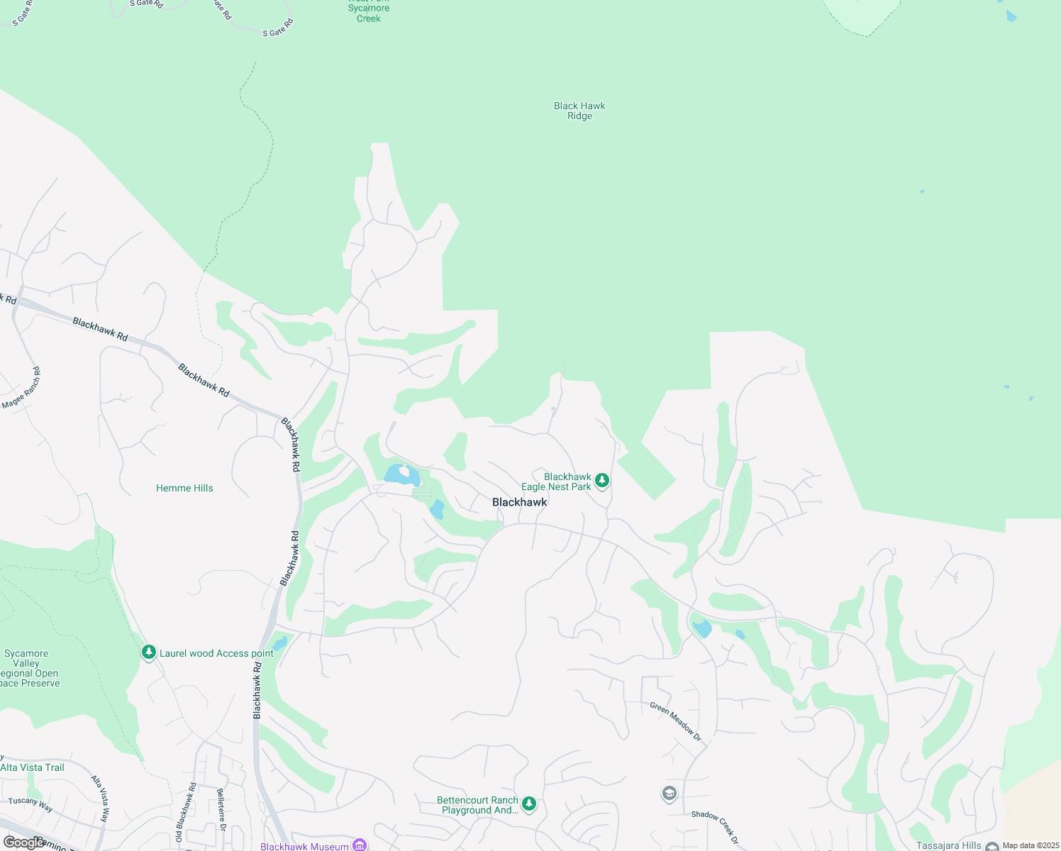 map of restaurants, bars, coffee shops, grocery stores, and more near 940 Eagle Ridge Drive in Danville