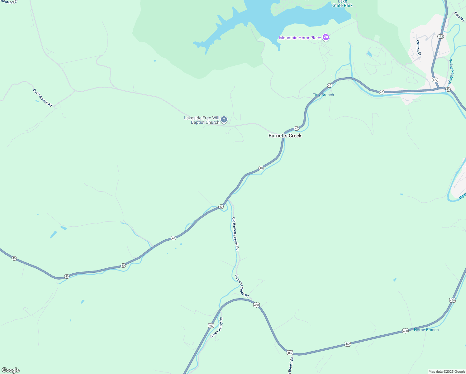 map of restaurants, bars, coffee shops, grocery stores, and more near 4063 Kentucky 40 in Staffordsville