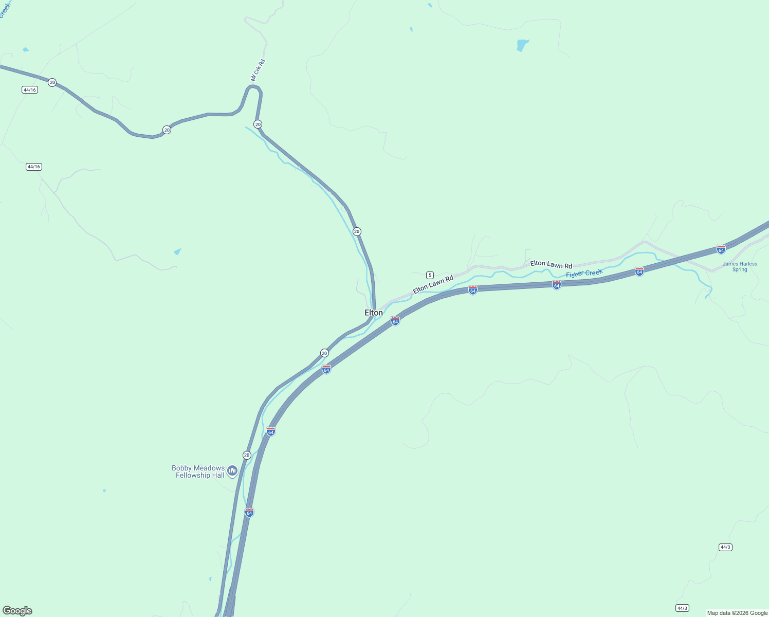 map of restaurants, bars, coffee shops, grocery stores, and more near 66 Elton Lawn Road in Green Sulphur Springs