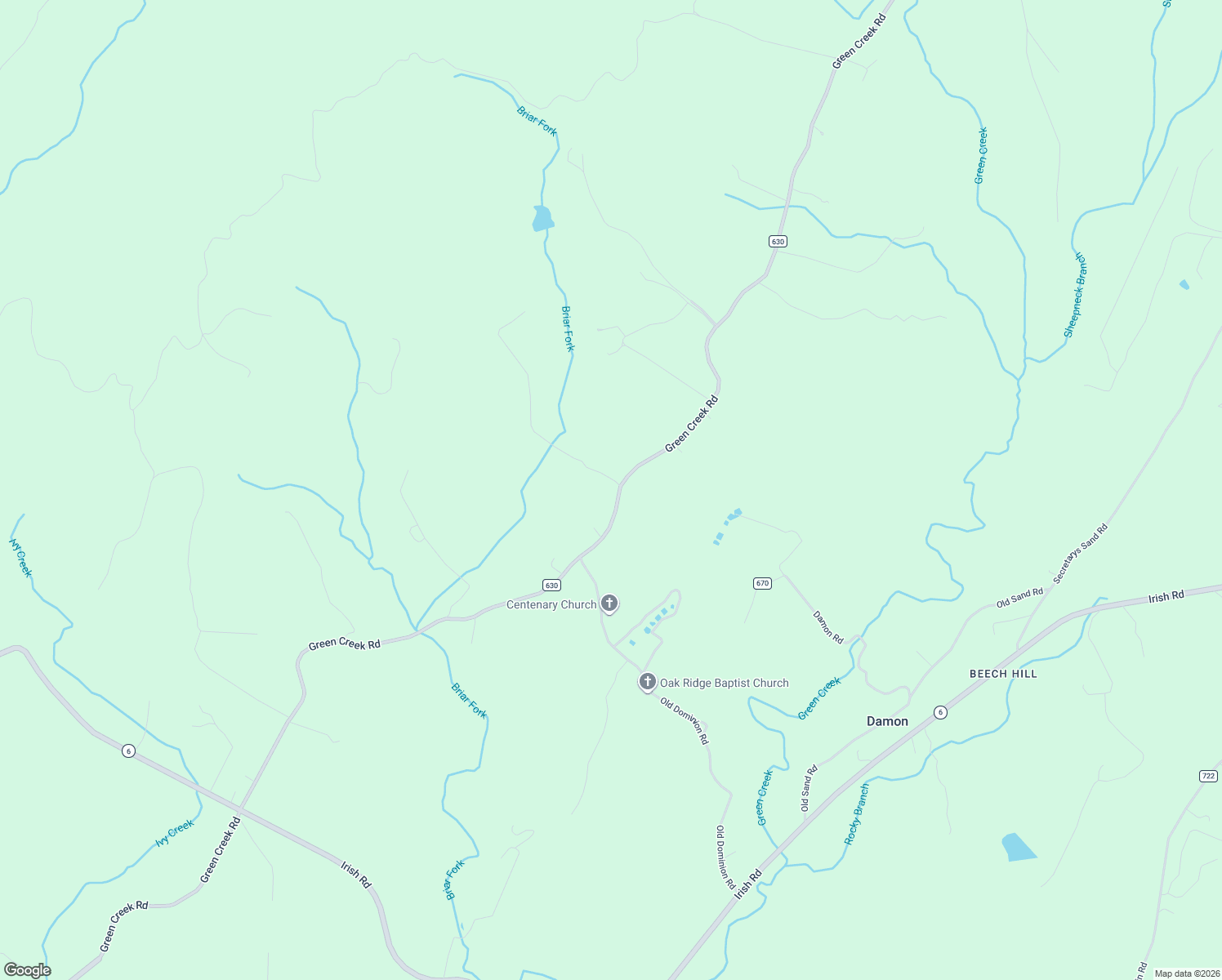 map of restaurants, bars, coffee shops, grocery stores, and more near 5046 Green Creek Road in Schuyler
