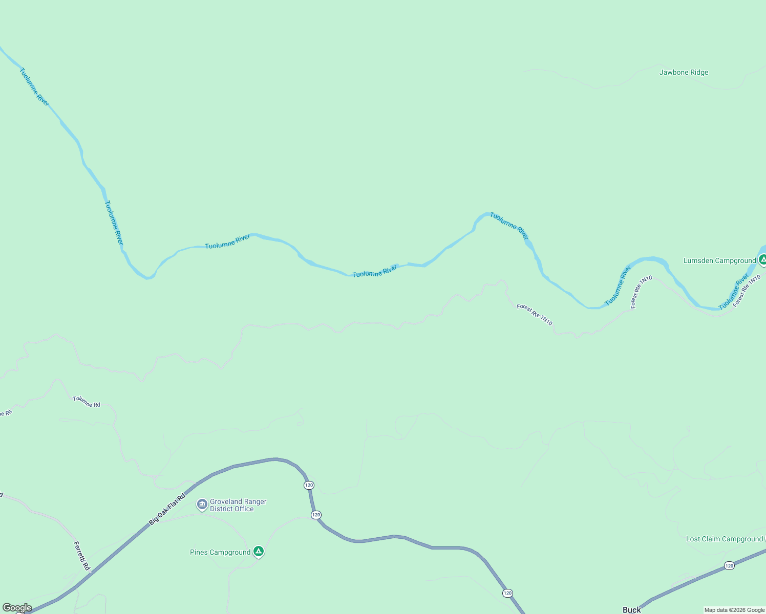 map of restaurants, bars, coffee shops, grocery stores, and more near in Pine Mountain Lake