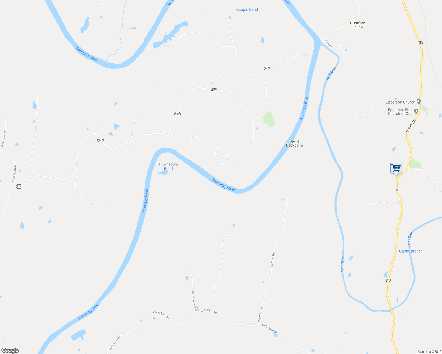 map of restaurants, bars, coffee shops, grocery stores, and more near 210 River Bend Road in Waco