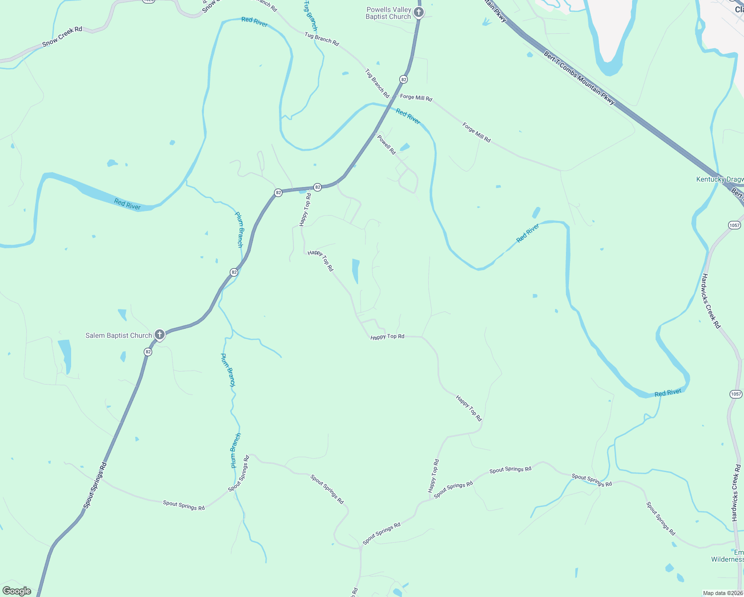 map of restaurants, bars, coffee shops, grocery stores, and more near 135 Eddie Ridge Road in Clay City