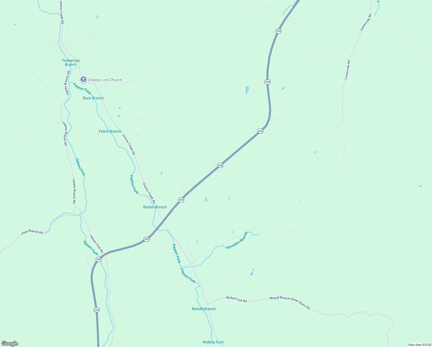 map of restaurants, bars, coffee shops, grocery stores, and more near 14 Vic Elam Road in West Liberty