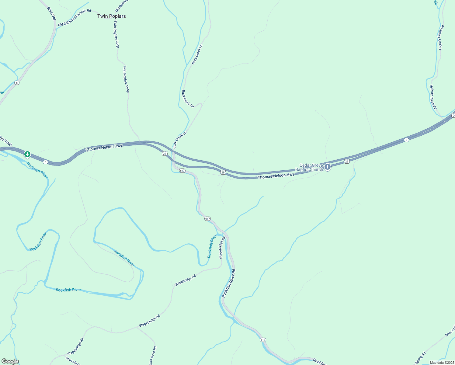 map of restaurants, bars, coffee shops, grocery stores, and more near 141 Aistrop Lane in Faber