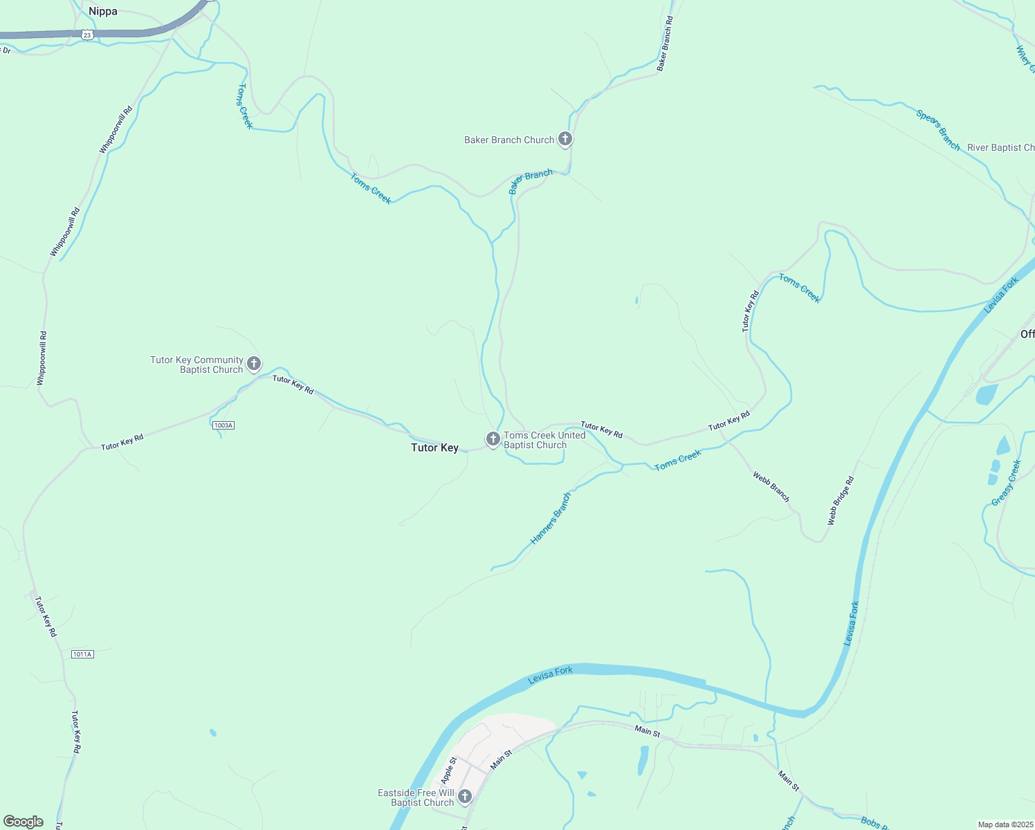 map of restaurants, bars, coffee shops, grocery stores, and more near in Tutor Key