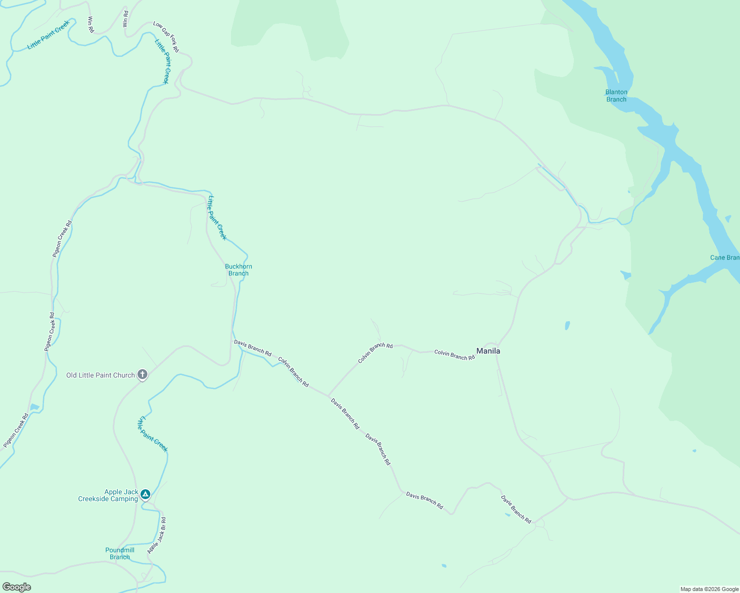 map of restaurants, bars, coffee shops, grocery stores, and more near 594 Colvin Branch Road in Oil Springs