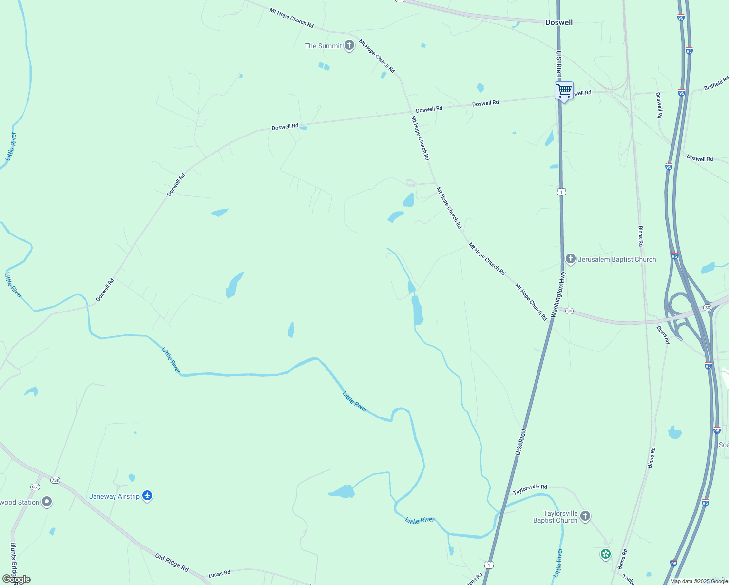 Doswell VA Walk Score