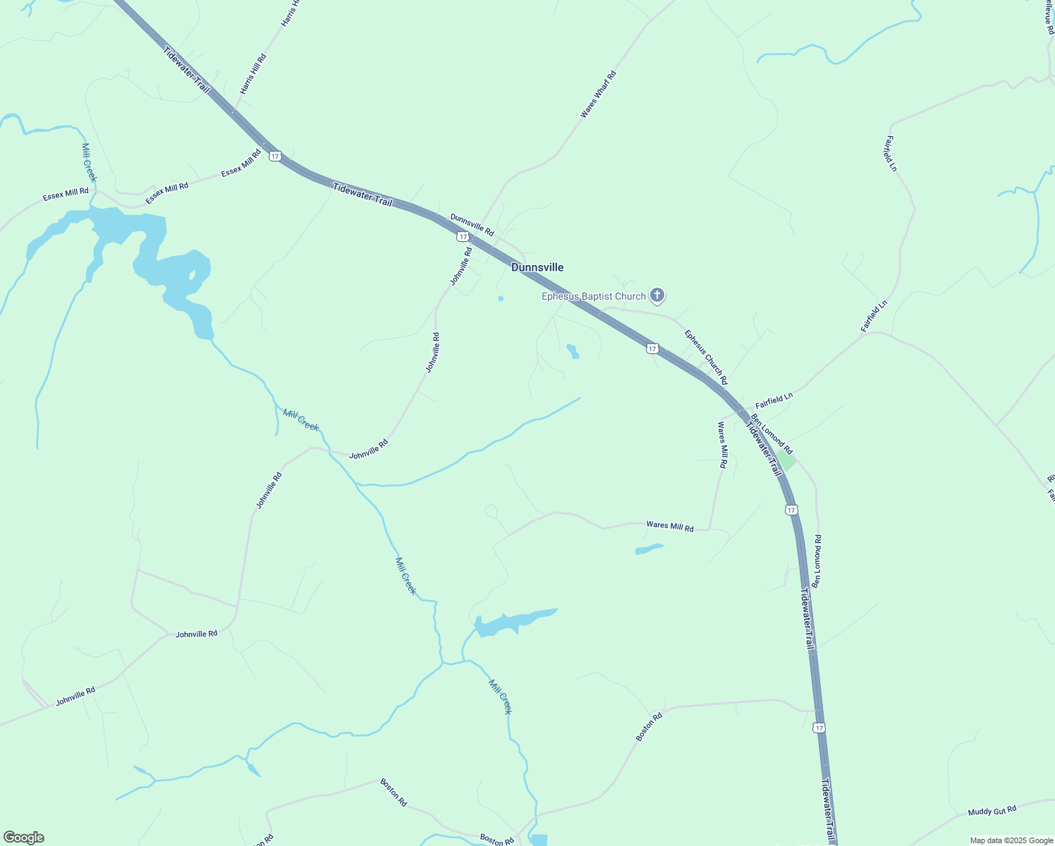 map of restaurants, bars, coffee shops, grocery stores, and more near 427 Fairmont Drive in Dunnsville