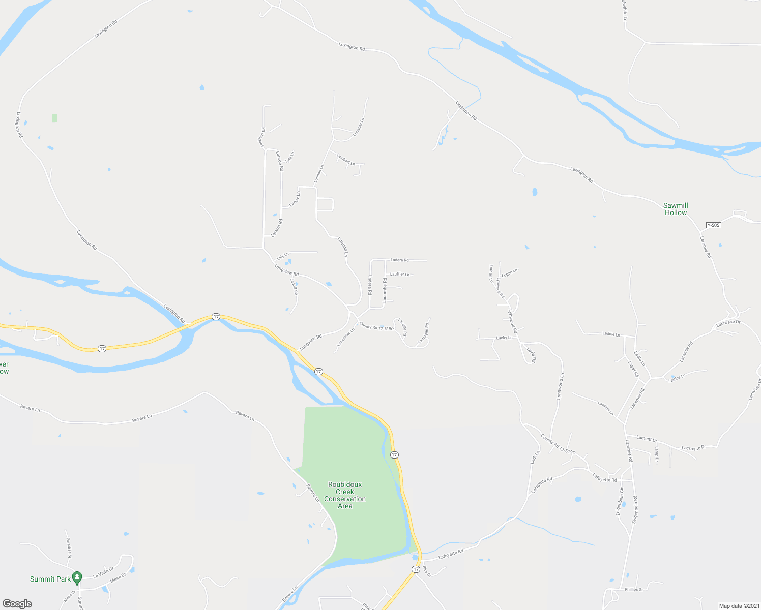 map of restaurants, bars, coffee shops, grocery stores, and more near 21021 Lacombe Road in Waynesville