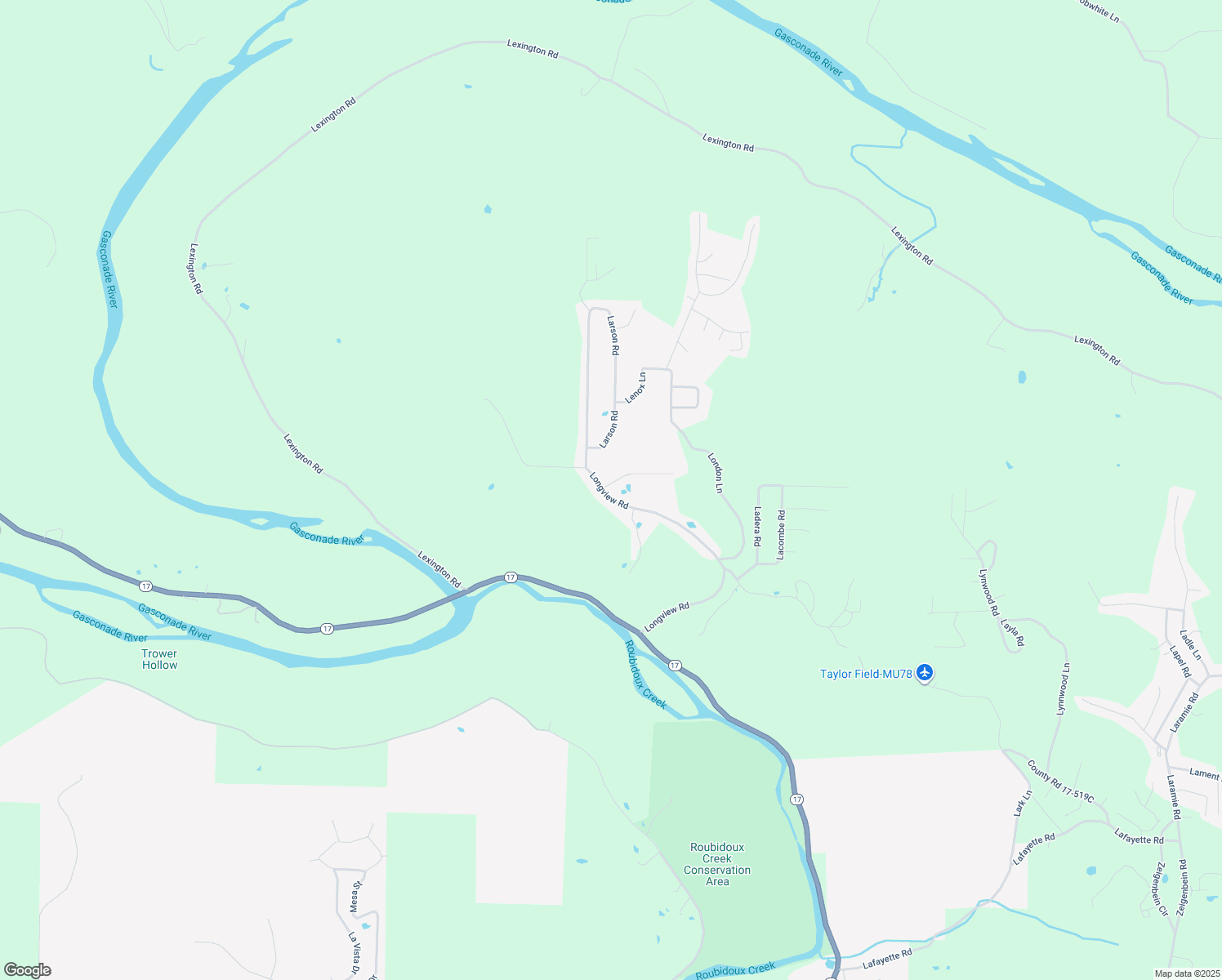 map of restaurants, bars, coffee shops, grocery stores, and more near 19596 Lilly Lane in Waynesville