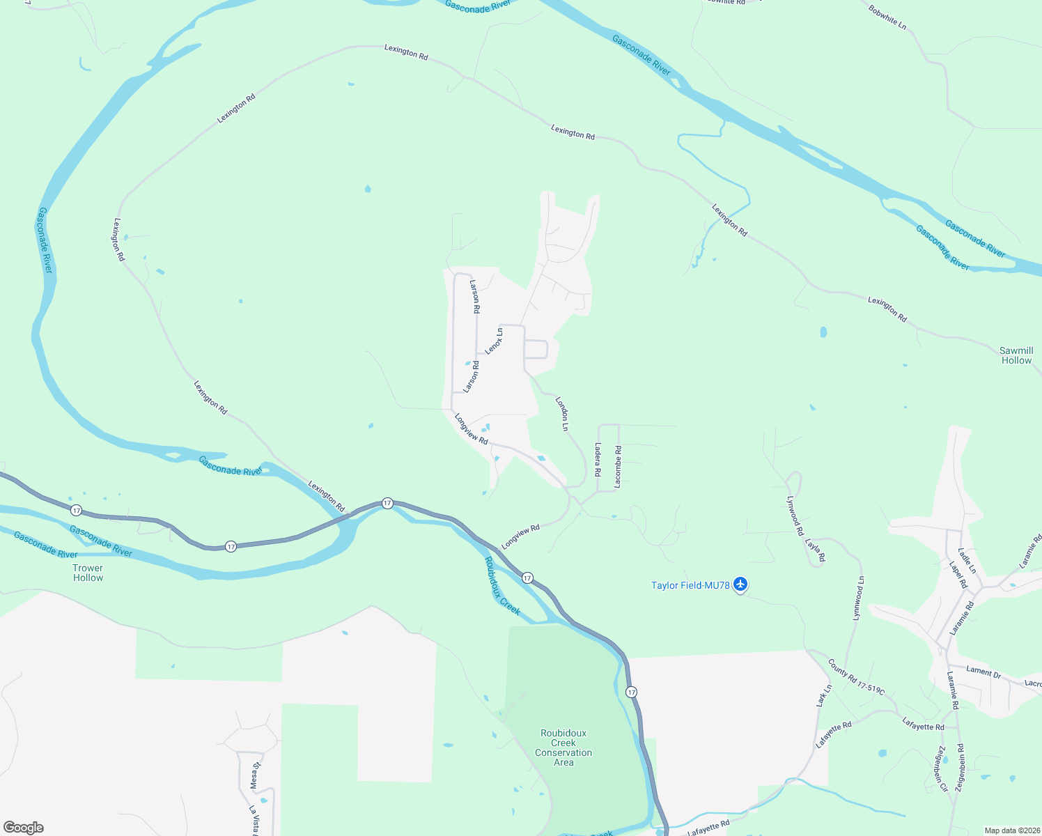 map of restaurants, bars, coffee shops, grocery stores, and more near 19550 Lilly Lane in Waynesville