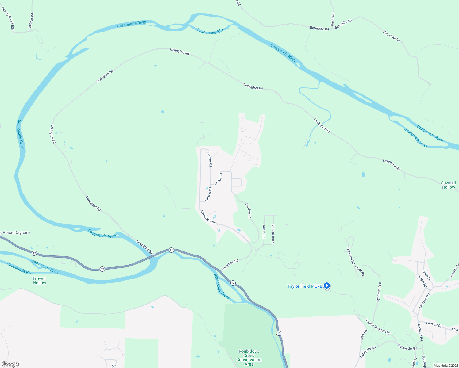 map of restaurants, bars, coffee shops, grocery stores, and more near 20565 London Lane in Waynesville