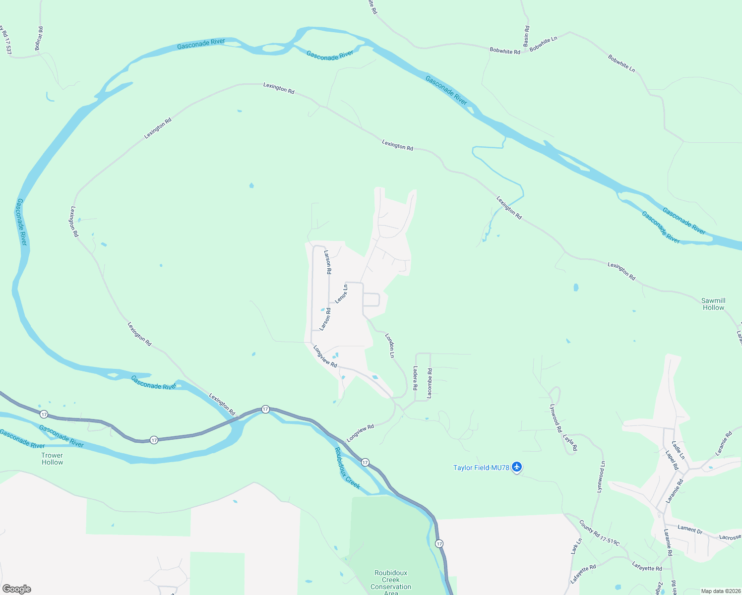 map of restaurants, bars, coffee shops, grocery stores, and more near 20516 Luna Road in Waynesville