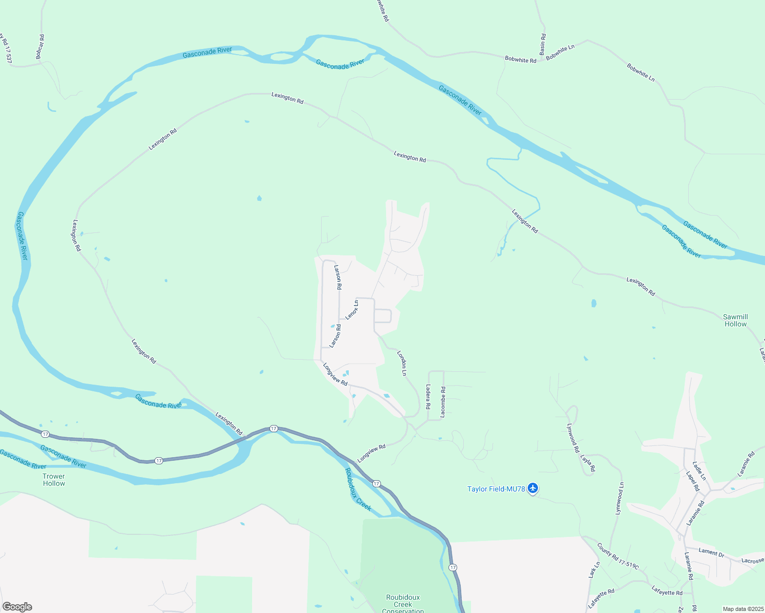 map of restaurants, bars, coffee shops, grocery stores, and more near 20516 Luna Road in Waynesville