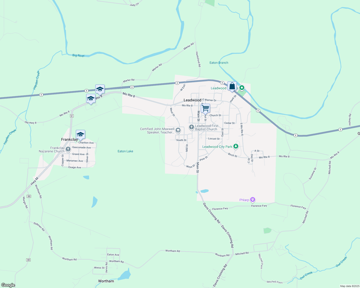 1112 West Street, Leadwood MO Walk Score