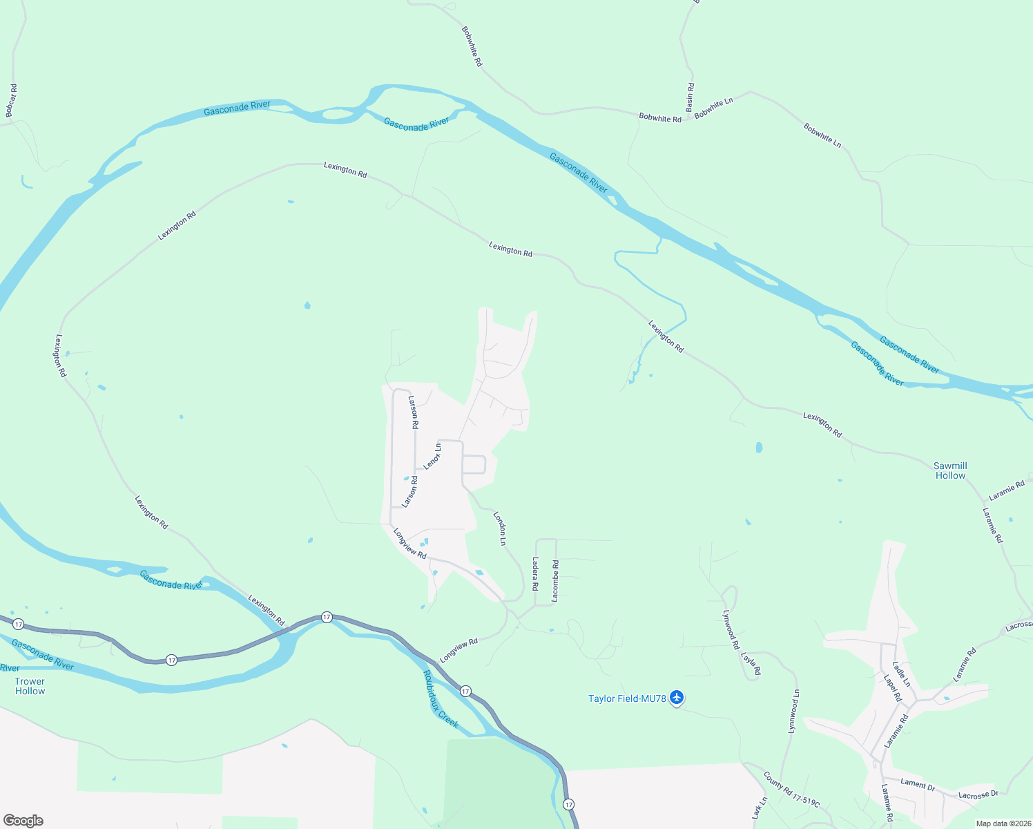 map of restaurants, bars, coffee shops, grocery stores, and more near 20567 Lewellyn Lane in Waynesville