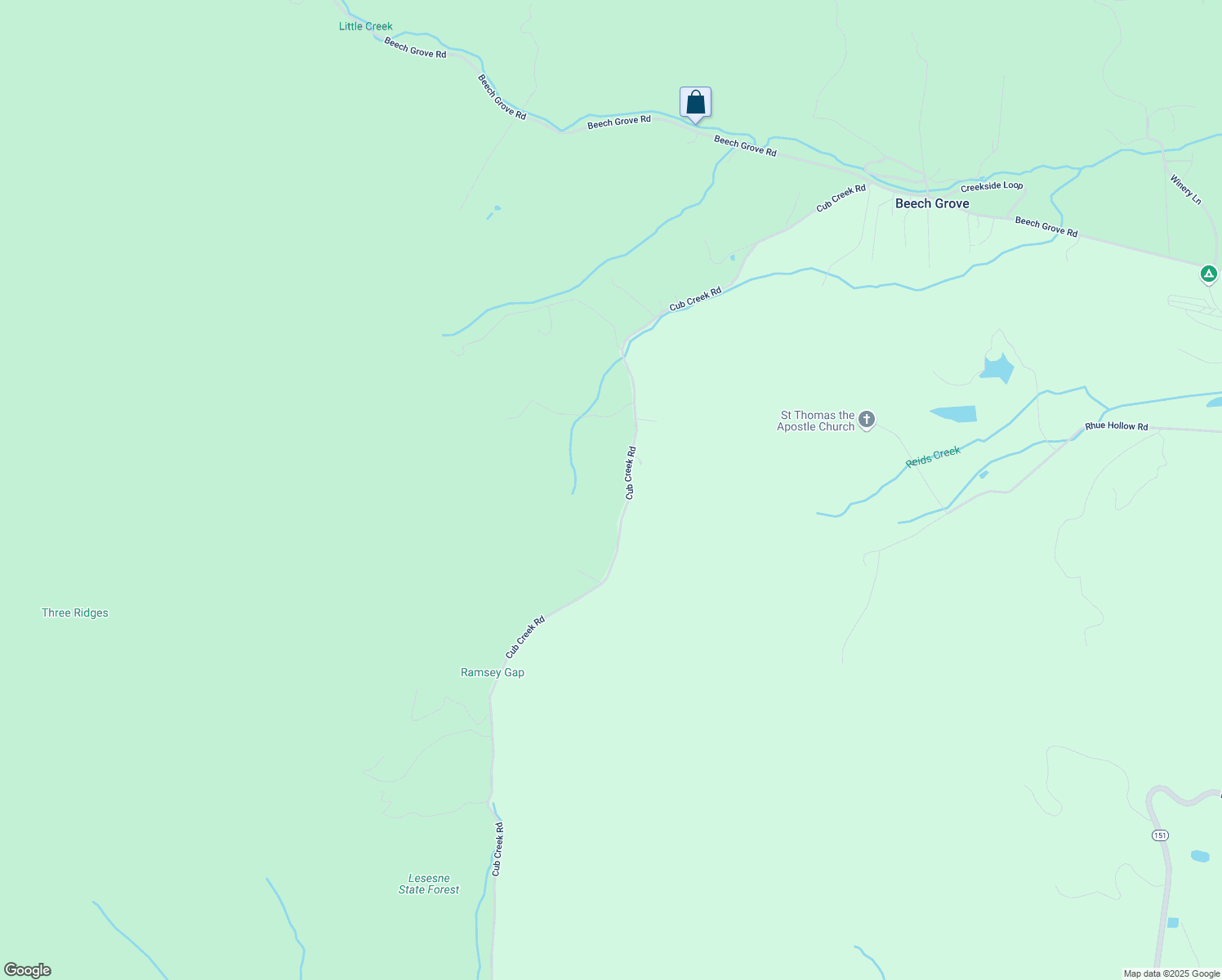map of restaurants, bars, coffee shops, grocery stores, and more near 4701-5399 State Route 680 in Roseland
