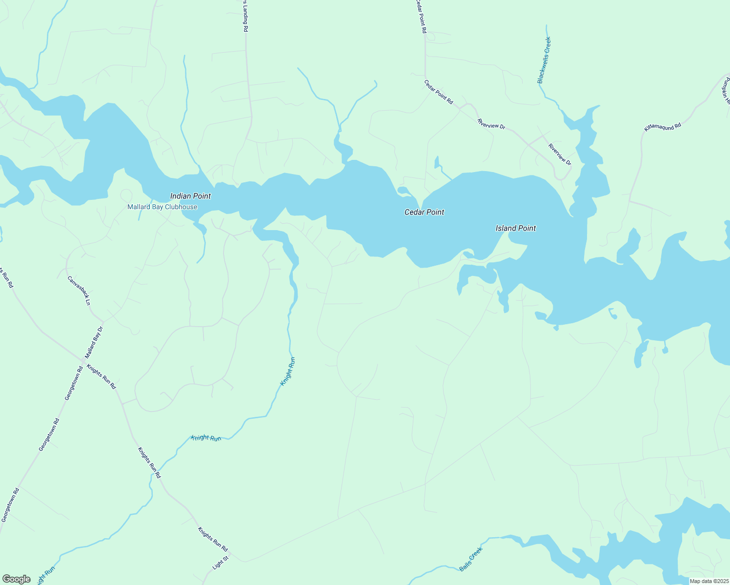 map of restaurants, bars, coffee shops, grocery stores, and more near Ketch Court in Heathsville