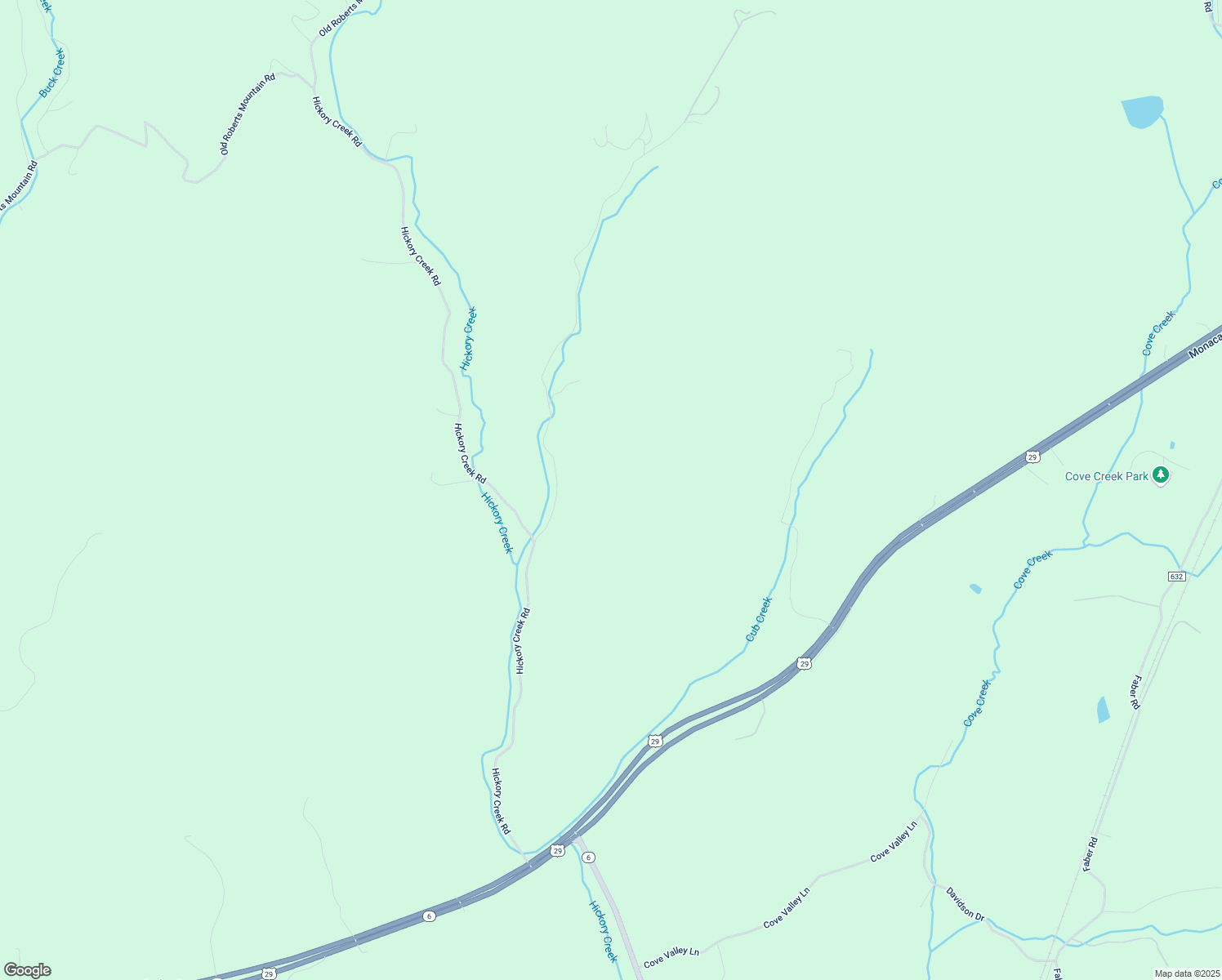 map of restaurants, bars, coffee shops, grocery stores, and more near 248 Perkins Hollow Lane in Faber