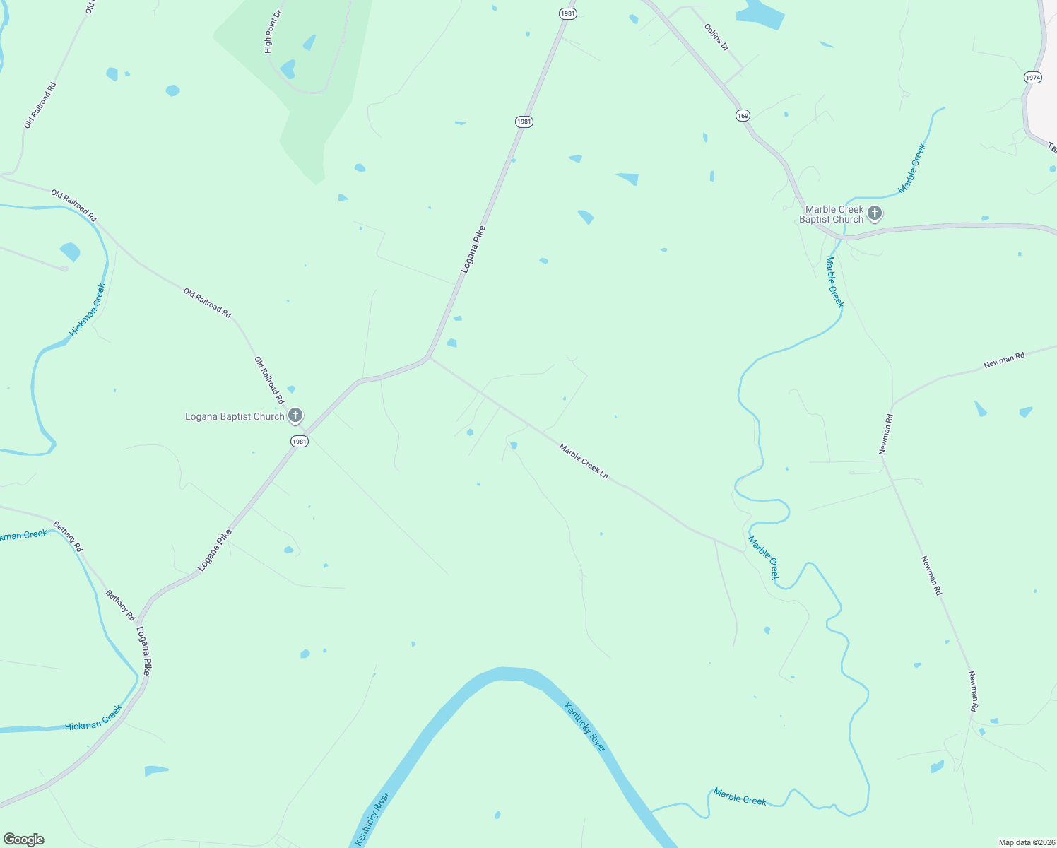 map of restaurants, bars, coffee shops, grocery stores, and more near 305 Marble Creek Ln in Nicholasville