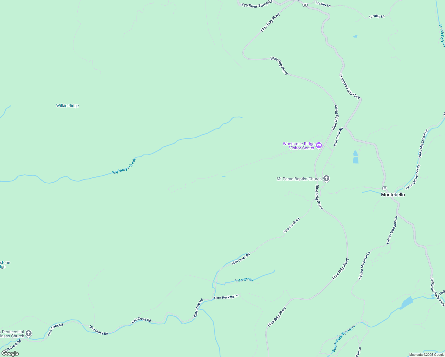 map of restaurants, bars, coffee shops, grocery stores, and more near 425 Edsel Hollow Trail in Vesuvius