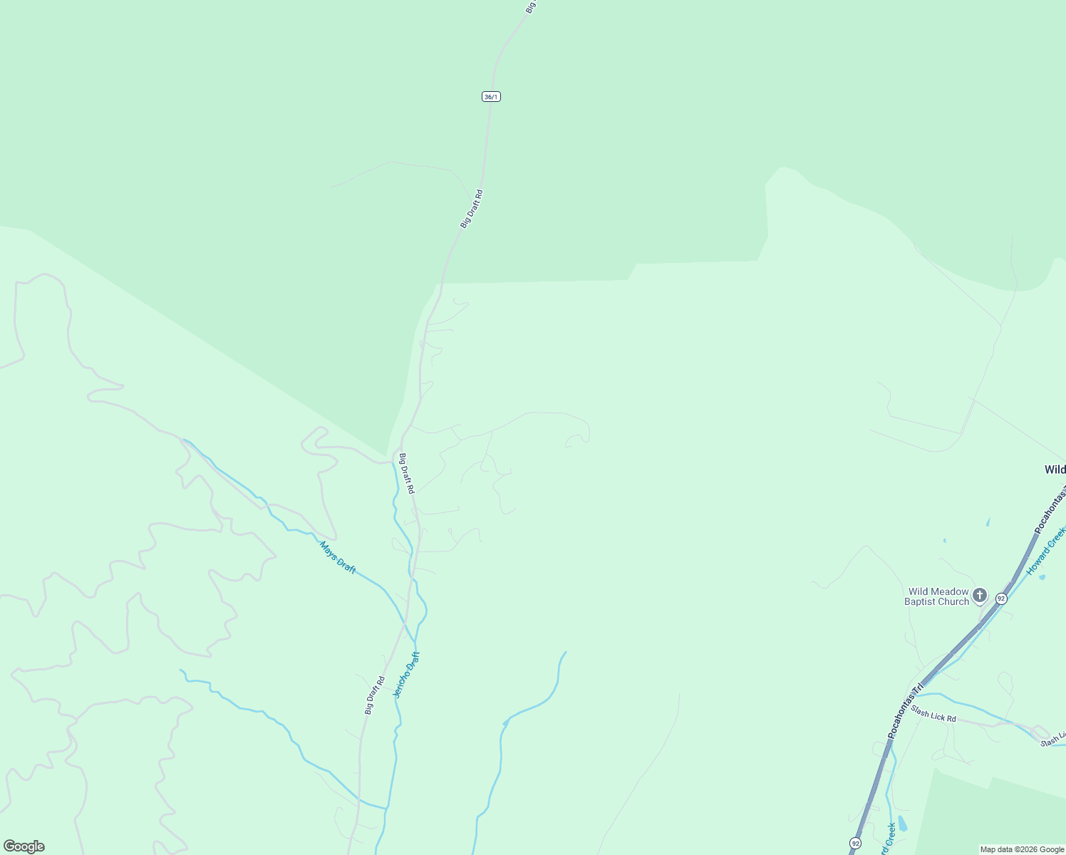map of restaurants, bars, coffee shops, grocery stores, and more near 505 Todd Lane in White Sulphur Springs