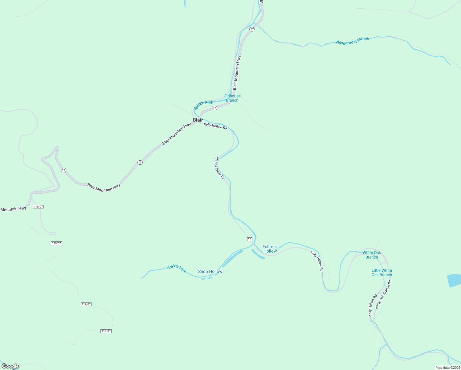 map of restaurants, bars, coffee shops, grocery stores, and more near 773 Kelly Hollow Road in Blair