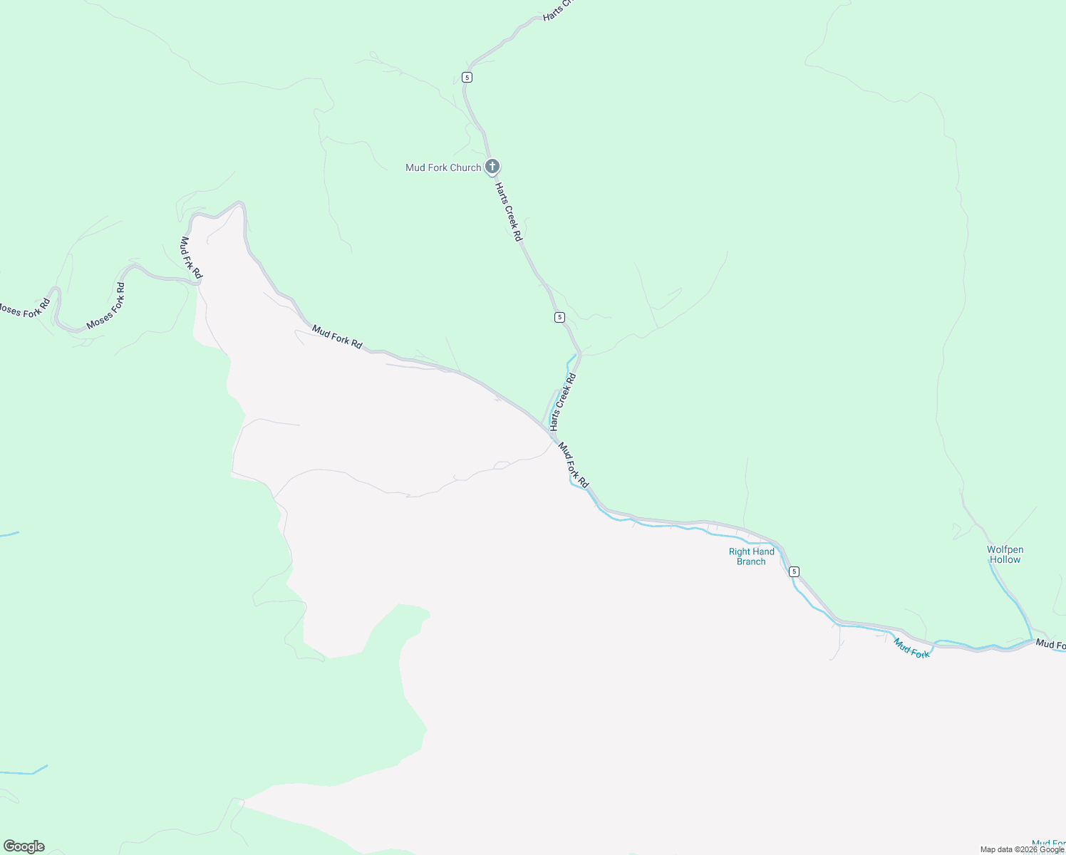 map of restaurants, bars, coffee shops, grocery stores, and more near Dingess Mountain Road in Mount Gay-Shamrock