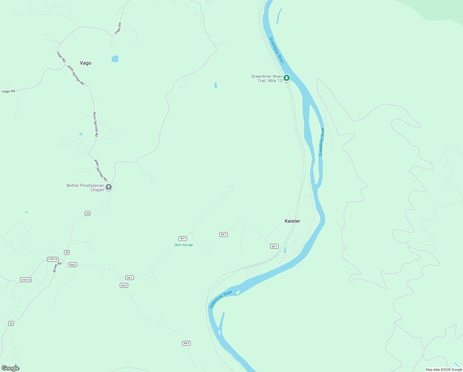 map of restaurants, bars, coffee shops, grocery stores, and more near 1227 Keister Road in Lewisburg