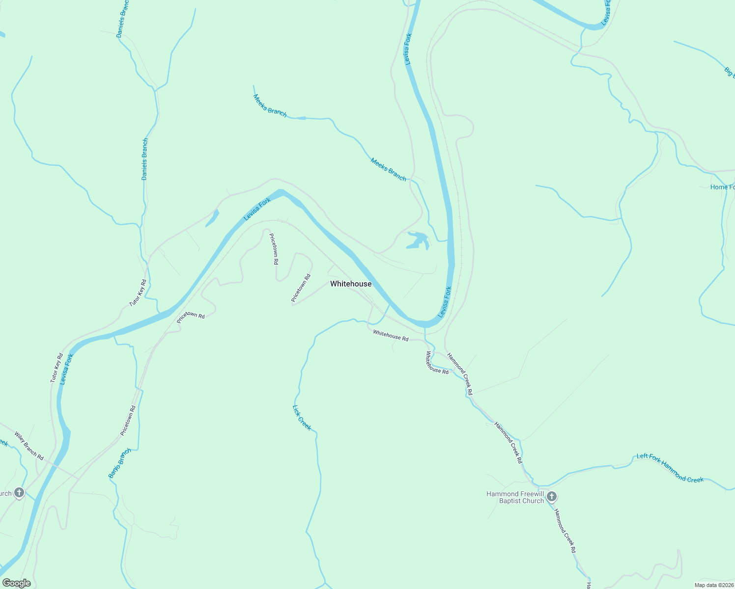 map of restaurants, bars, coffee shops, grocery stores, and more near 101-109 Whitehouse Rd in Paintsville