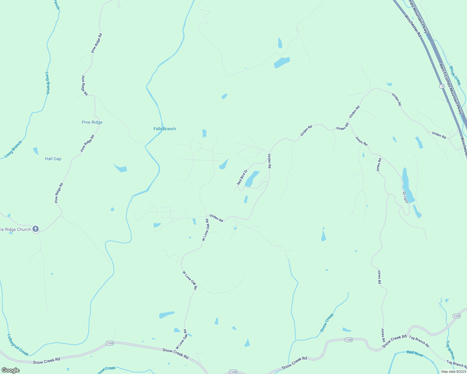 map of restaurants, bars, coffee shops, grocery stores, and more near 356 Red Bird Drive in Clay City