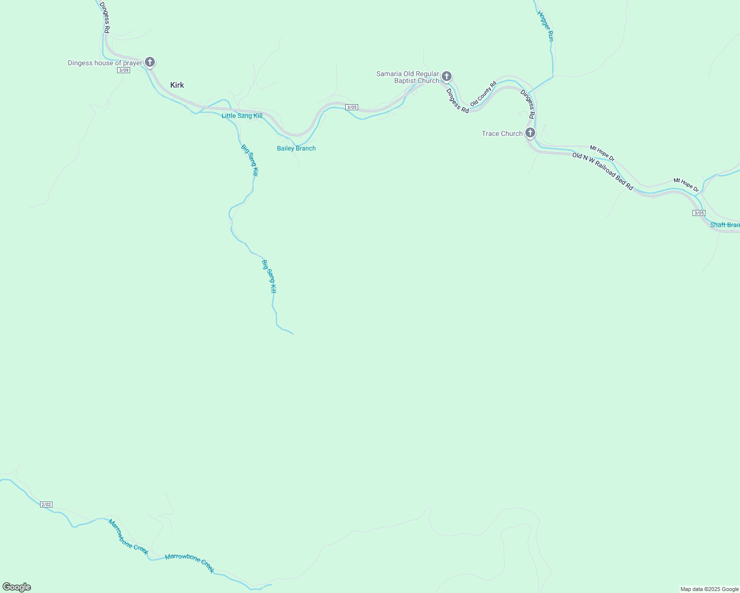 map of restaurants, bars, coffee shops, grocery stores, and more near in Dingess