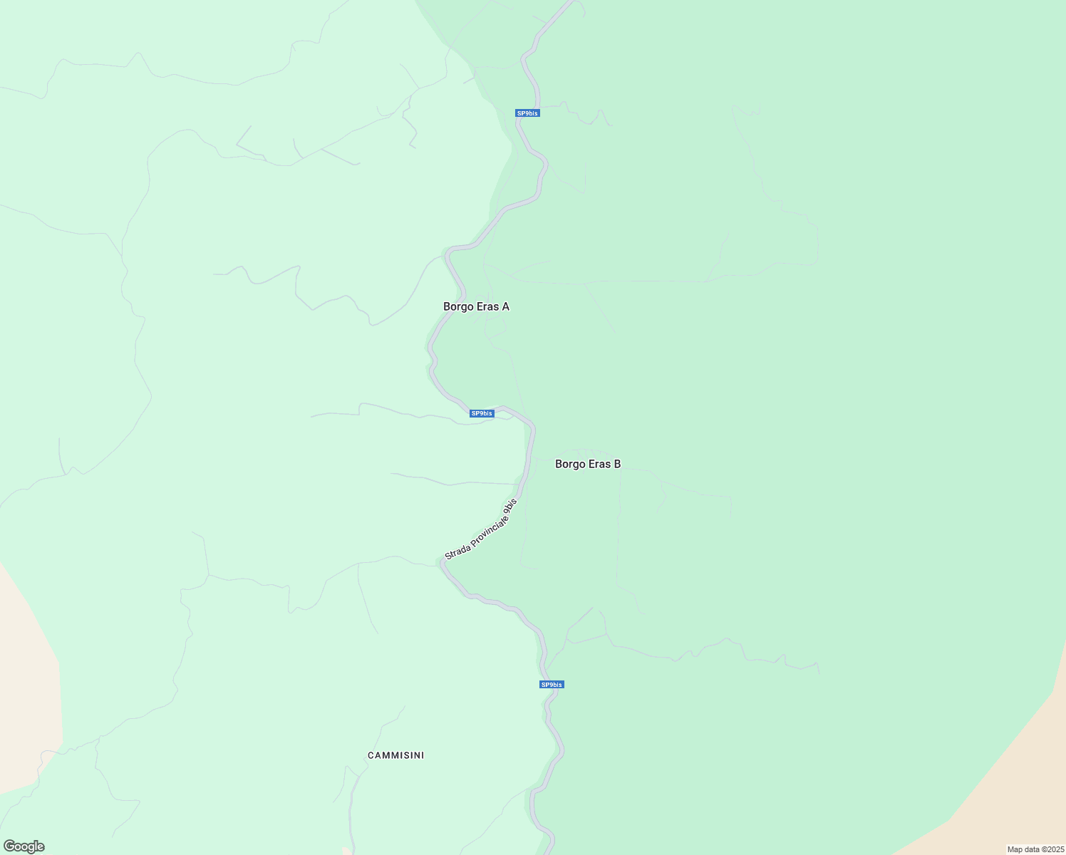 map of restaurants, bars, coffee shops, grocery stores, and more near Strada Provinciale 9bis in Provincia di Palermo