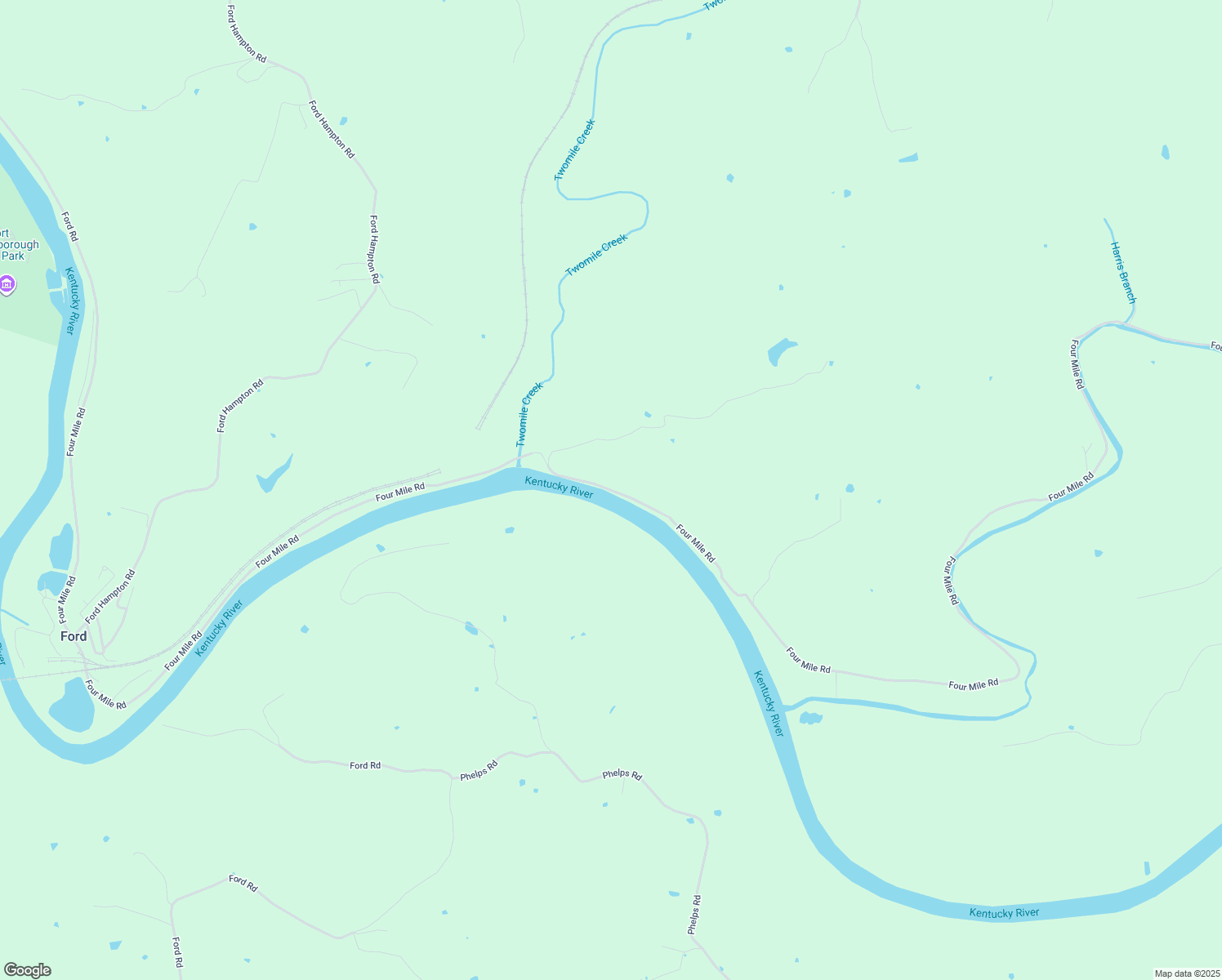 map of restaurants, bars, coffee shops, grocery stores, and more near 4522 Four Mile Road in Winchester