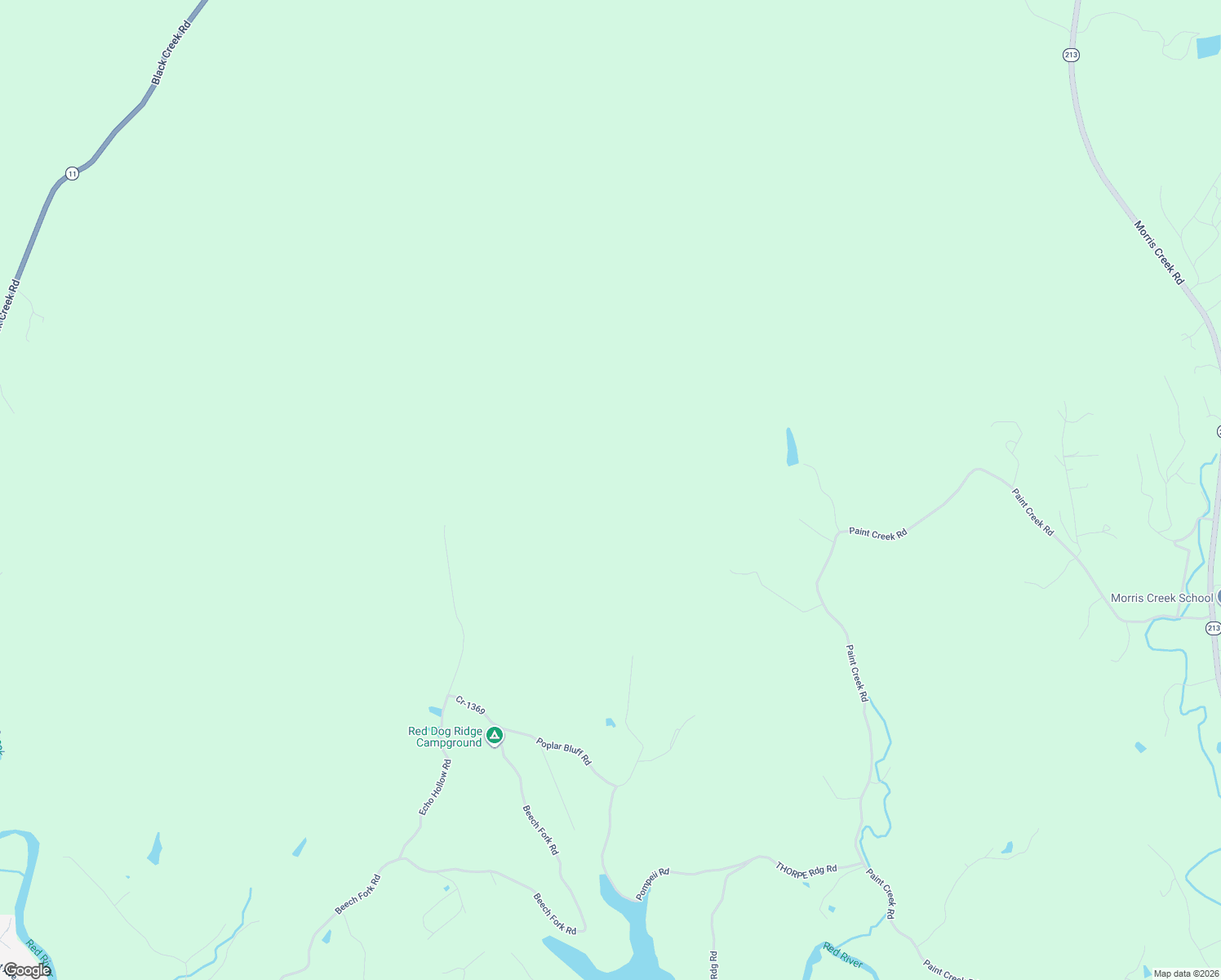 map of restaurants, bars, coffee shops, grocery stores, and more near 607 Poplar Bluff Road in Stanton