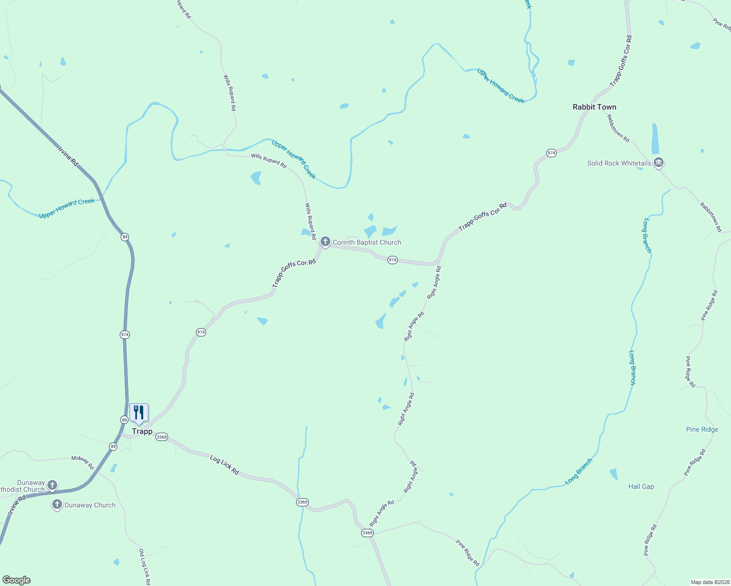 map of restaurants, bars, coffee shops, grocery stores, and more near 1911 Trapp Goffs Corner Road in Winchester