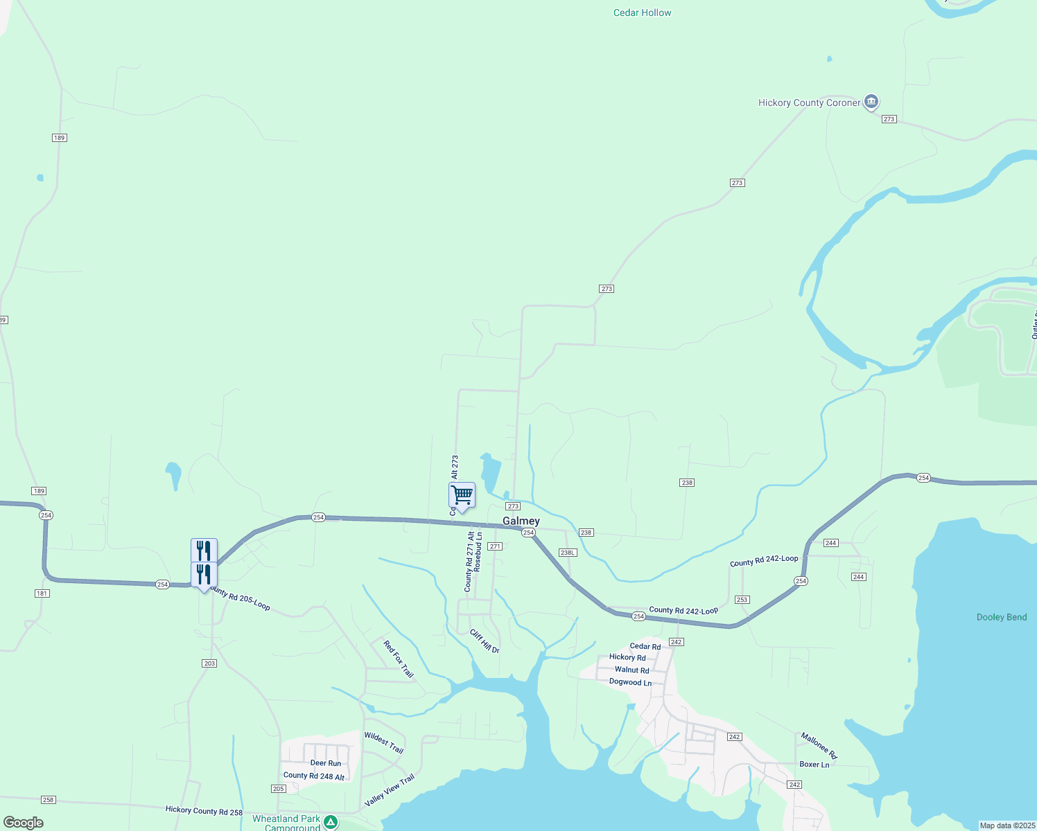 Wheatland MO Walk Score