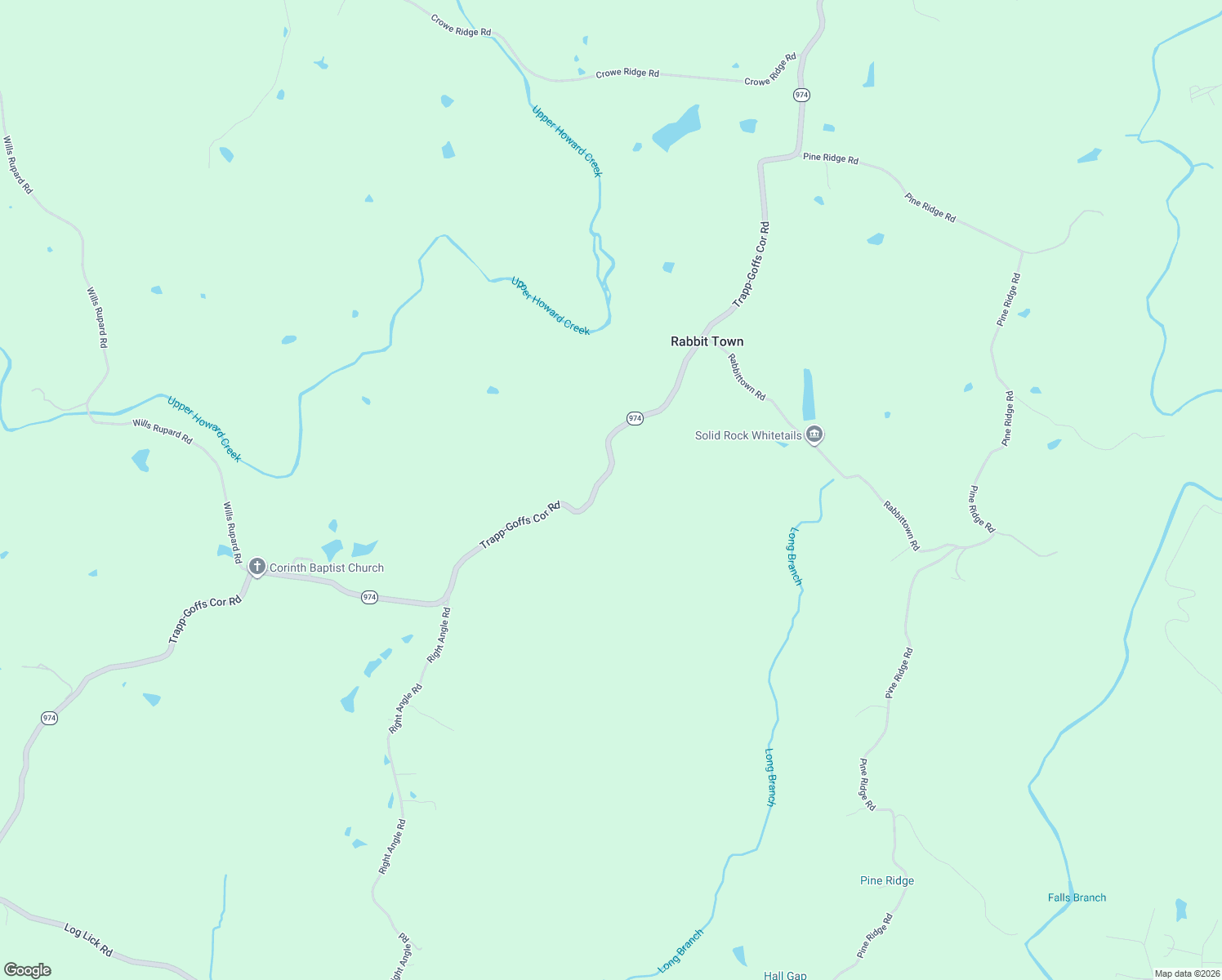 map of restaurants, bars, coffee shops, grocery stores, and more near 2839 Trapp Goffs Corner Road in Winchester