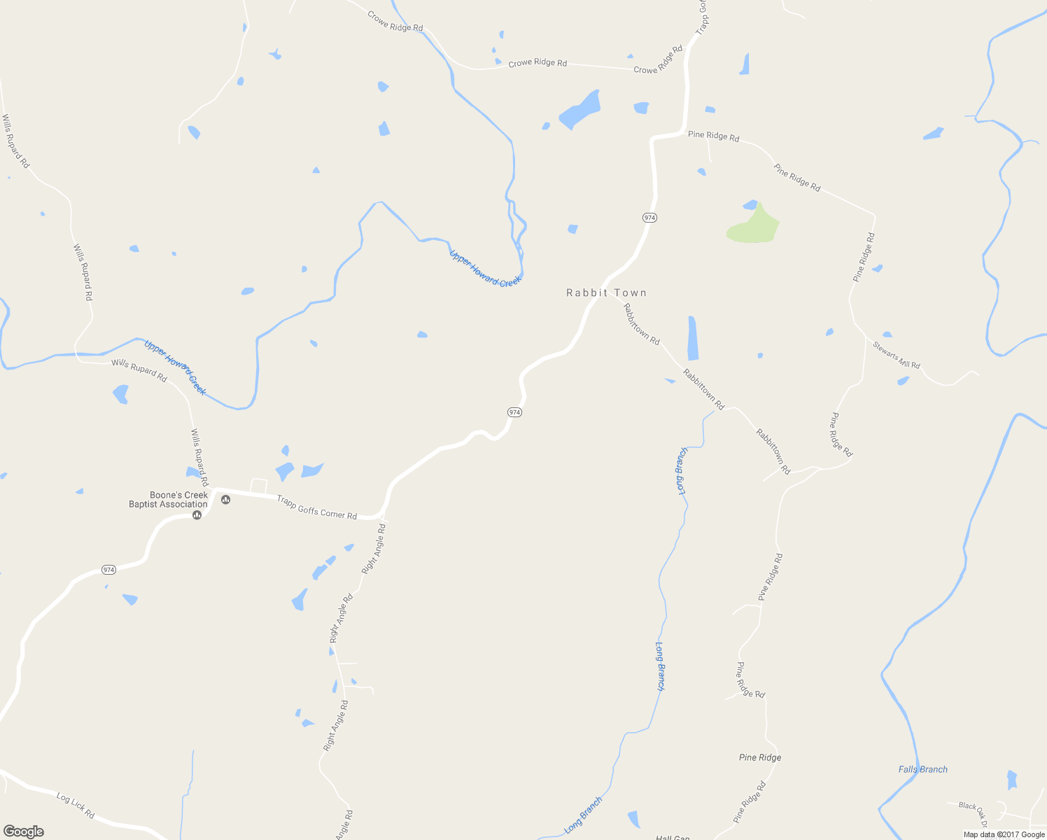 map of restaurants, bars, coffee shops, grocery stores, and more near 2839 Trapp Goffs Corner Road in Winchester