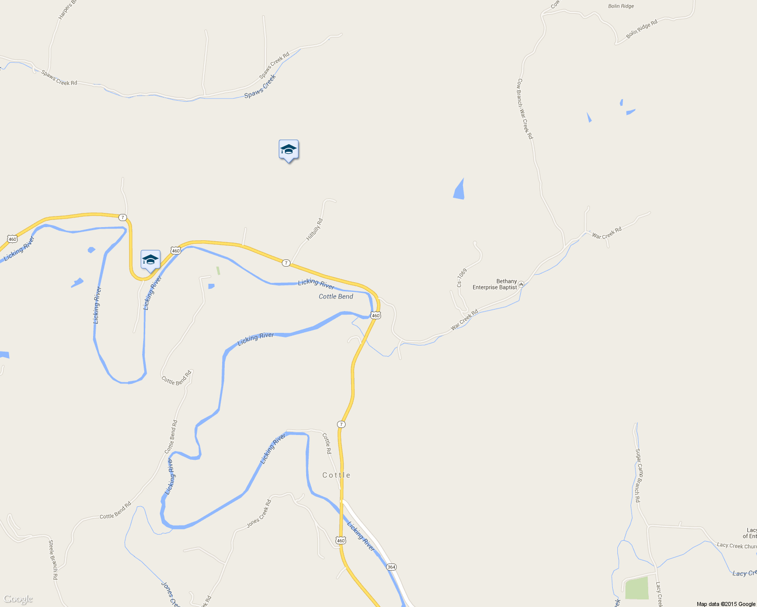 map of restaurants, bars, coffee shops, grocery stores, and more near in 
