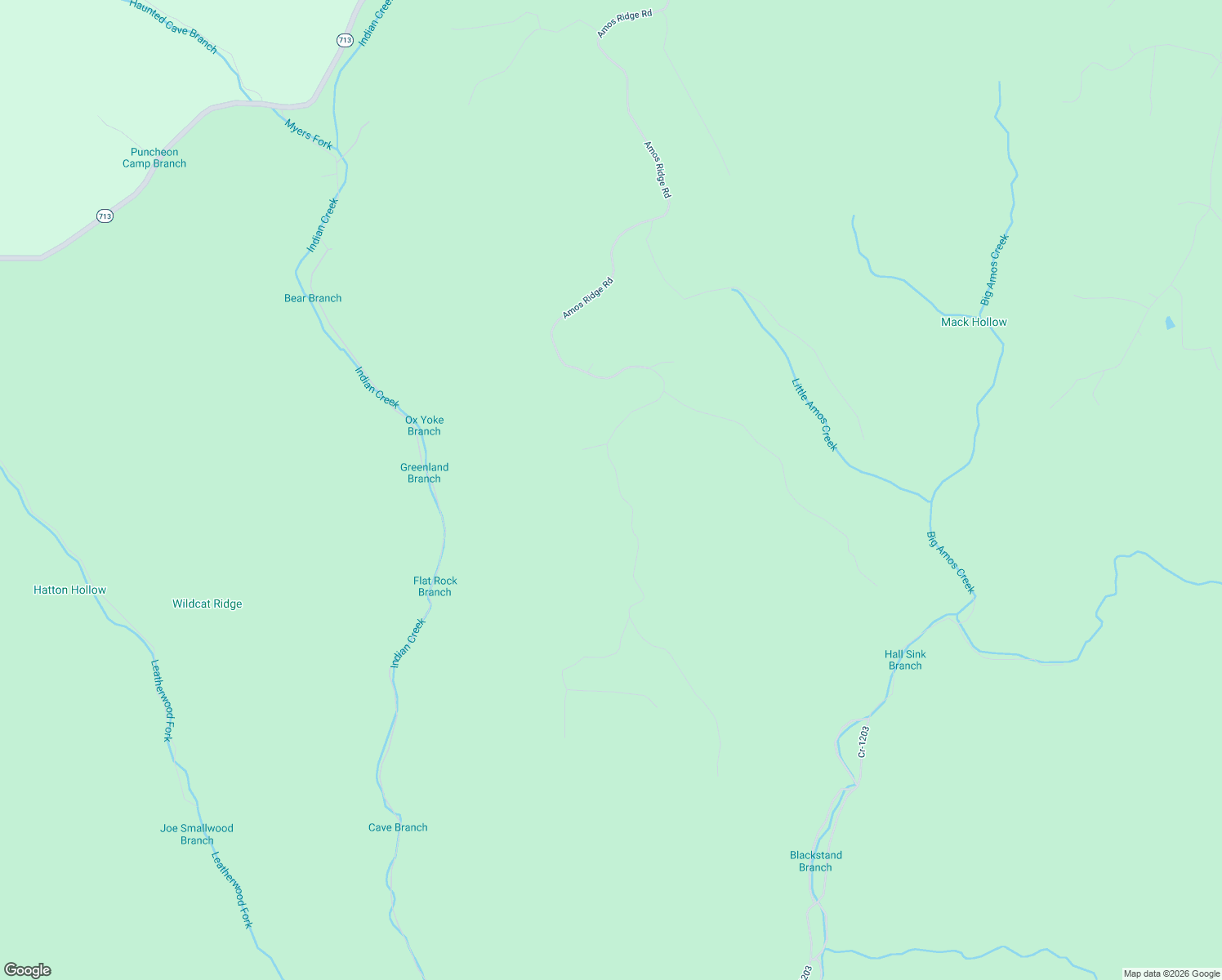 map of restaurants, bars, coffee shops, grocery stores, and more near 4488 Amos Ridge Road in Frenchburg