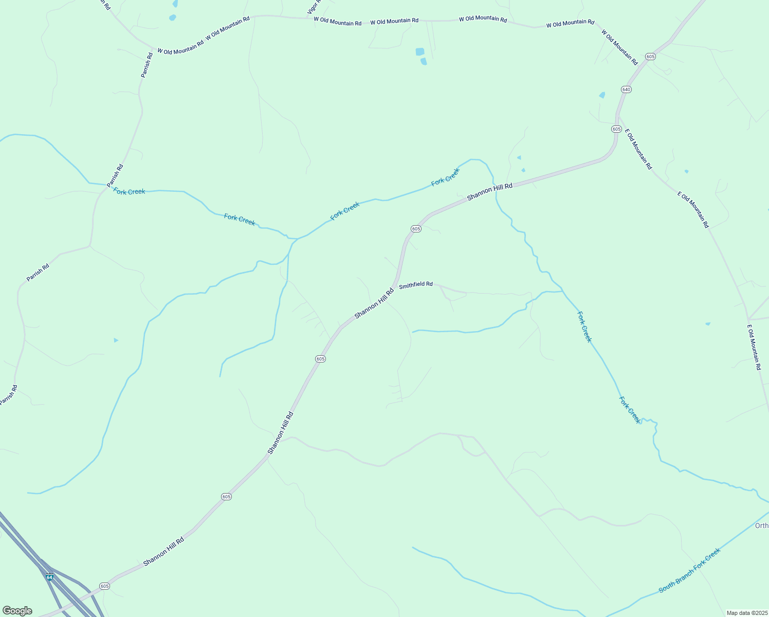 map of restaurants, bars, coffee shops, grocery stores, and more near 26 Shannon Glen Drive in Louisa